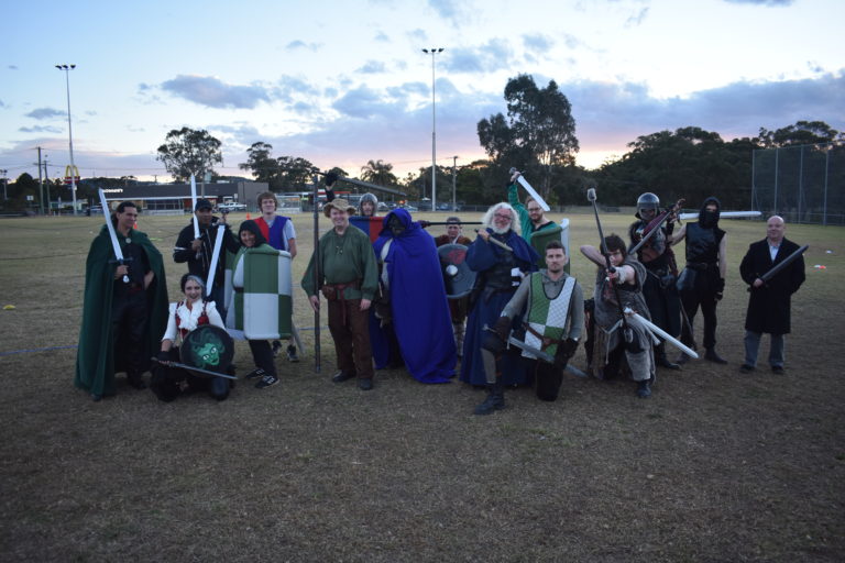 Group Photo from our 1st game